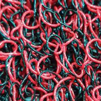 RED/BLACK PVC COIL ROLL RED/BLACK PVC COIL ROLL